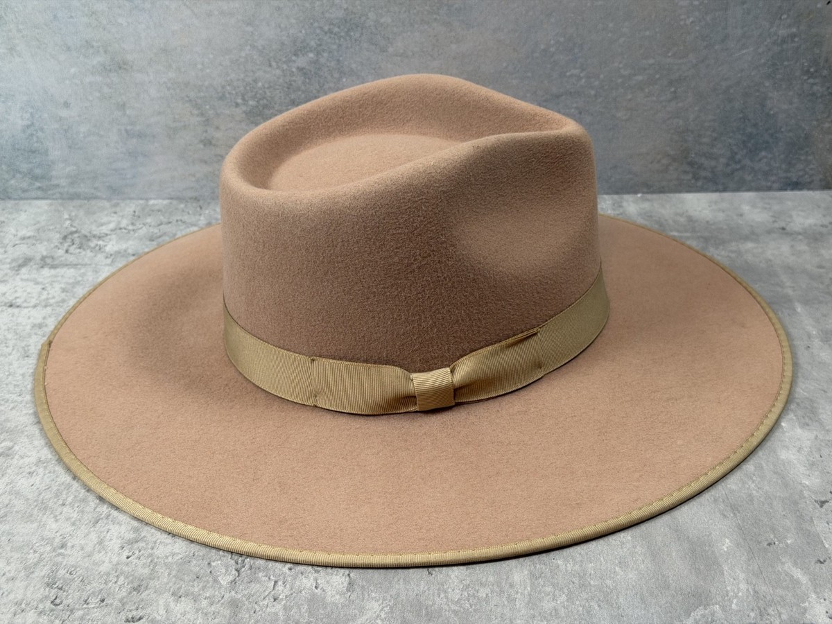 Lack Of Color 100% Australian Wool Wide Brim Fedora Rancher  display picture 1