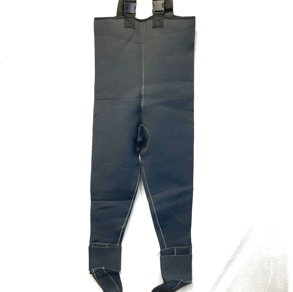 Northeast Outfitters Neoprene Chest Waders Mens Large Stockingfoot Fishing Green - Image 3 of 4