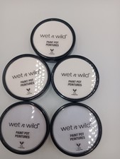 3 Wet N Wild Fantasy Makers Paint Pot 1230625 White - 2 iridescent  5 total 