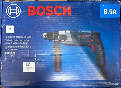 Bosch HD18-2 _ 1/2'' Two-Speed Hammer Drill Blemished Box Sealed New