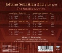 Manuel Tomadin - J.S. Bach Trio Sonatas Bwv 52 - Cd - G4Z