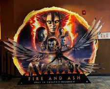 NEW Avatar 3 Fire & Ash Movie Theater Display Standee 2025 Check Description
