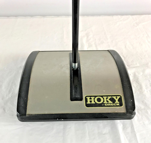 Hoky by Oreck Tidy Up Model BR2200 Silver Black Manual Commercial Floor Sweeper