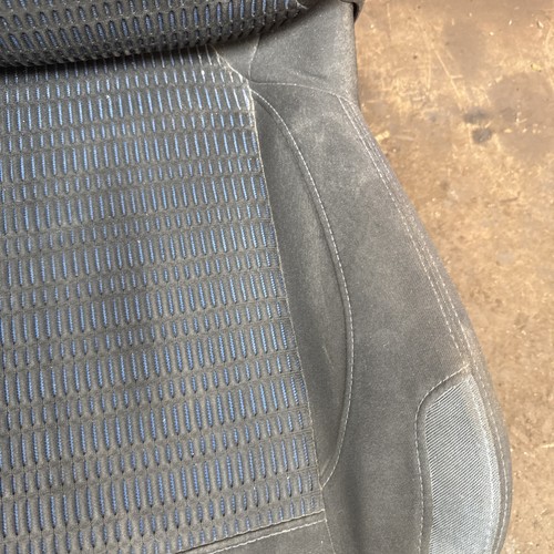 Peugeot 208 Front Seat Drivers Offside Black & Blue Stripe 5 Door 2012-2019 - Picture 8 of 14