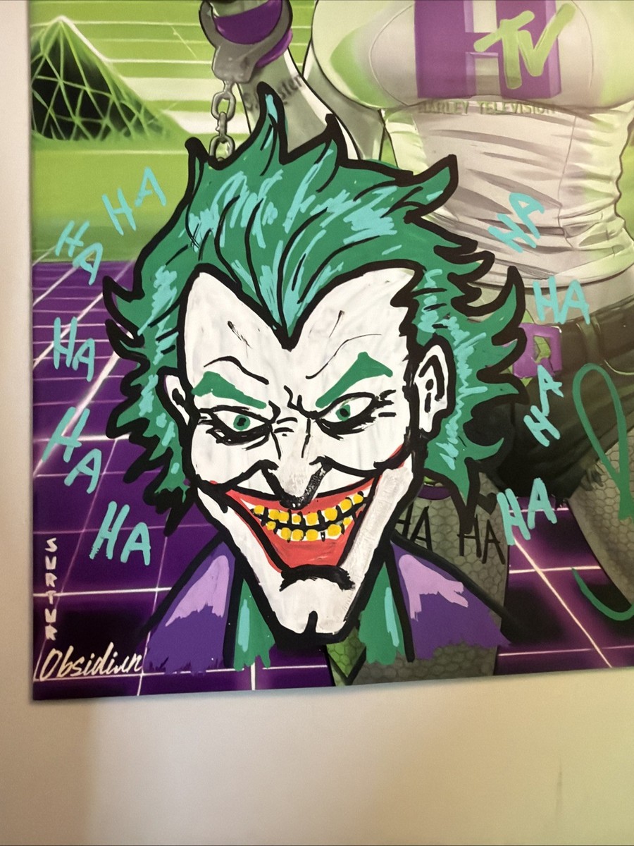Signed/Joker Remark Surtur - Harley Quinn 80s TV Variant Colors | eBay