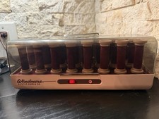 WINDMERE GENTLE CURLS 24 VELVET HOT ROLLERS CURLERS W/CLIPS HONG KONG FS-24/655