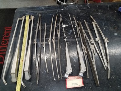 VINTAGE Metal Wiper blades/arms, Trico, Anco Mitsubishi & more Job Lot, some NOS