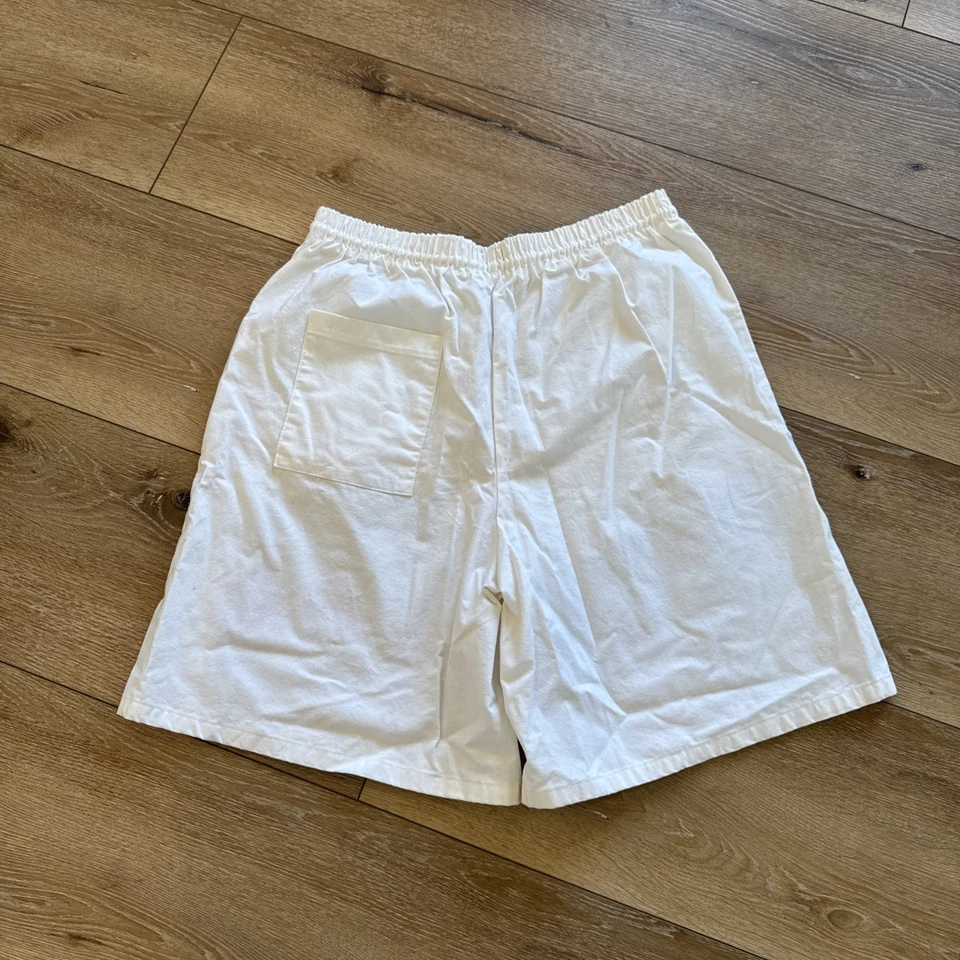 Vintage Alabama Crimson Tide Shorts Mens L Ebert White Cotton 80s 90s - Image 2 of 4