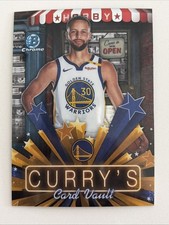 2025-2026 Bowman Chrome Stephen Curry #HS-2 Hobby Stars Curry’s Card Vault