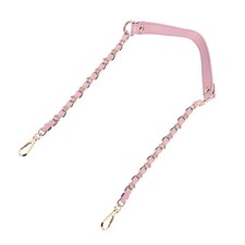 39" Iron Flat Chain Strap Purse Shoulder DIY Replacement Pink Gold