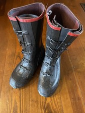 Ranger Men's 15" 5--Buckle Rubber Overboot Black - T369-BLM-BLACK Size 8