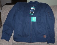 Men's Lucky Brand Bomber Jacket XL Blue NWT 