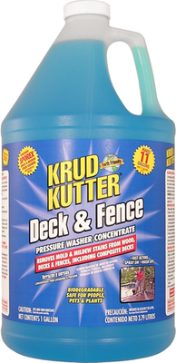 #ad DF01 Blue Pressure Washer Concentrate Deck and Fence Cleaner with Sweet Odor 1 $35.99