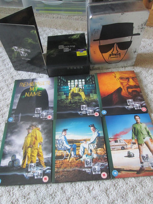 BREAKING BAD The Complete Series 21-Disc DVD Set 2023 w/ Tin & Bonus Disk