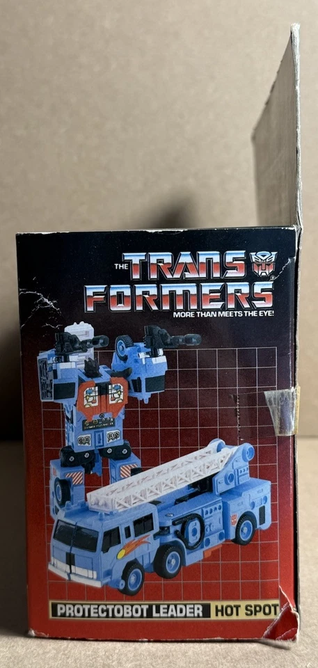 Vintage 1986 Hasbro Transformers G1 Hot Spot / Defensor Protectobot Boxed - Image 4 of 4