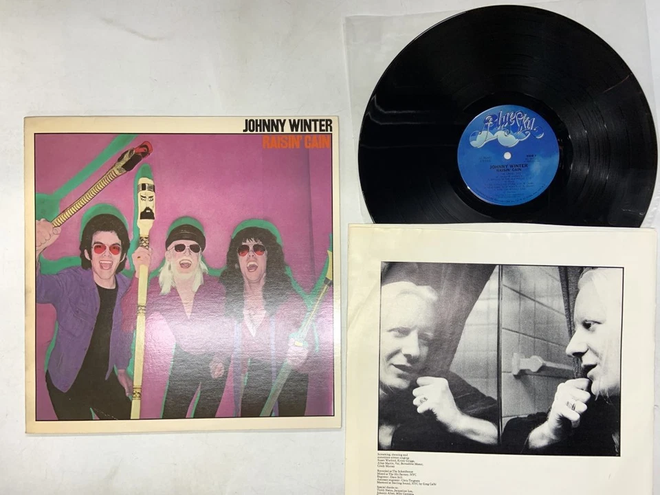 Johnny Winter Raisin' Cain US LP [38412ER] - Image 1 of 2