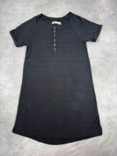 Abercrombie & Fitch Shirt Dress Womens Small Button Henley Lightweight Casual