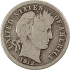 1912-D Barber Dime — photo from another recent sale