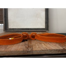 ADA Collection Papaya Orange Wrap Belt NWT One Size