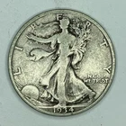 1934-S Walking Liberty Half Dollar 90% silver