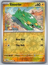 Electrike Reverse Holo Destined Rivals 075/182 Pokemon Card NM