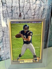 2001 Drew Brees #328 (Rookie Card). rookie card picture