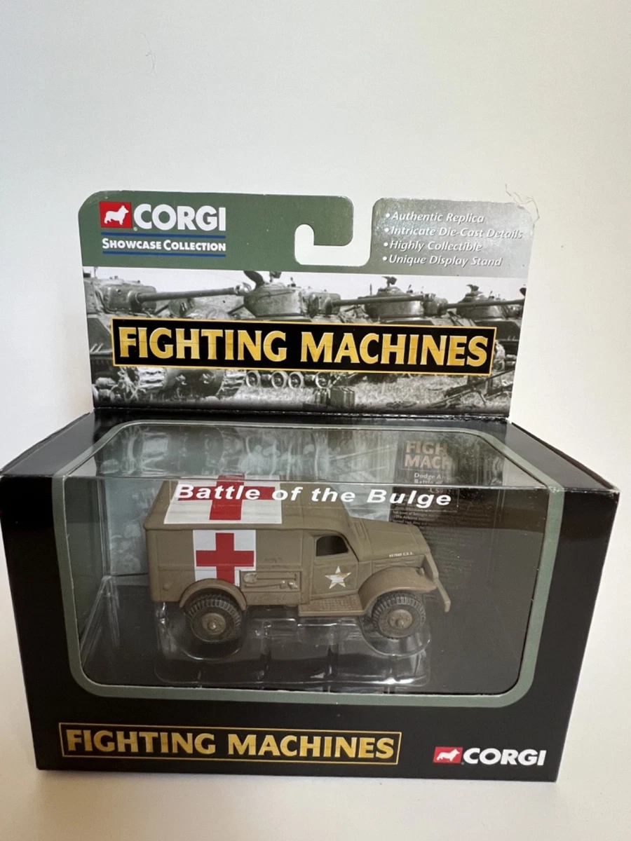 Miniature Corgi 1/43 - Dodge 4X4 WC52 Pompiers - Modifiée, Très Bon état