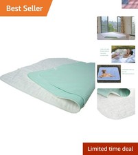 Quilted Cotton Underpad 2-Pack 34"x52" Waterproof Bed Pads