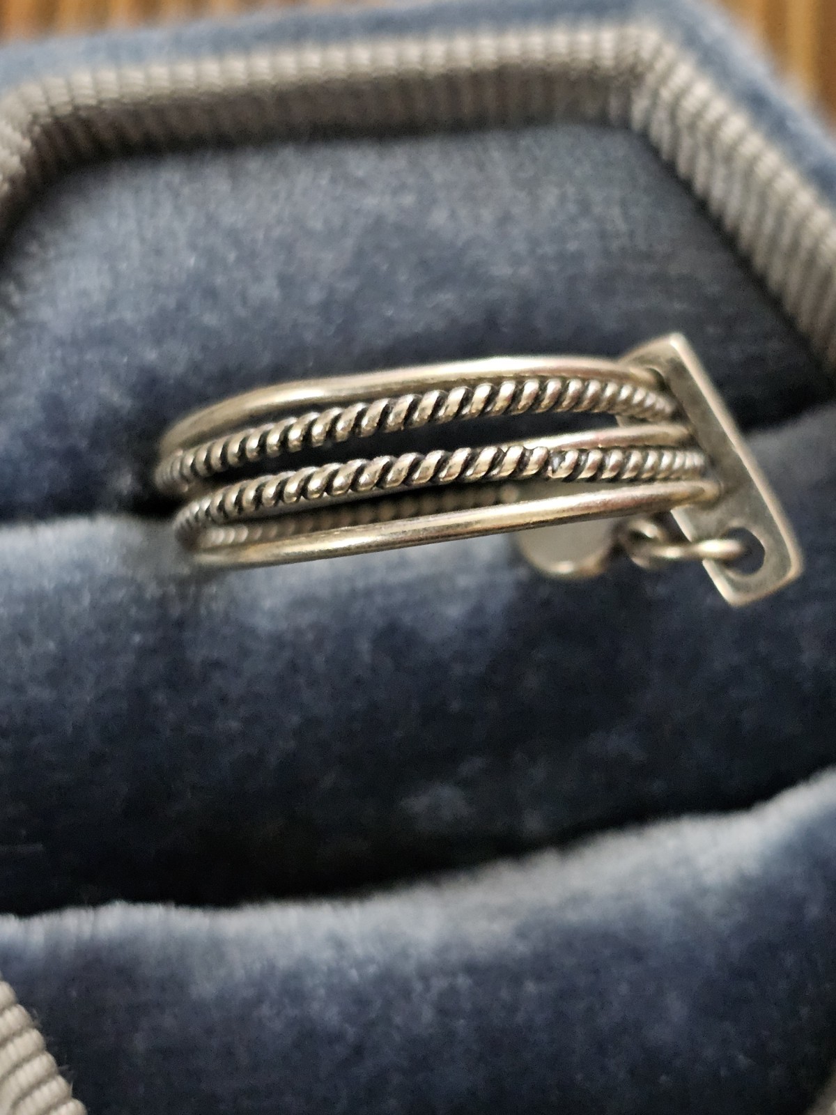 Sterling Silver Stackable Ring (Vintage) - image 3
