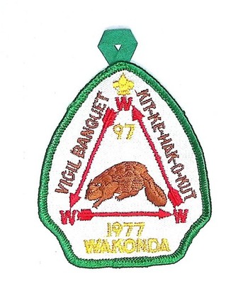 Kit-Ke-Hak-O-Kut Lodge 97 1977 Vigil Banquet Mid-America Council Omaha, NE