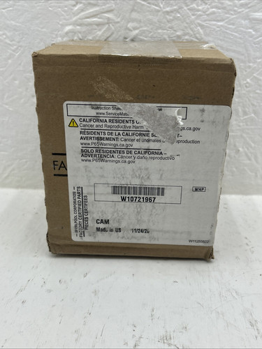 NEU Original Whirlpool Waschmaschine Antrieb Kupplung Riemenscheibe Kit W10721967 - Bild 3 von 4