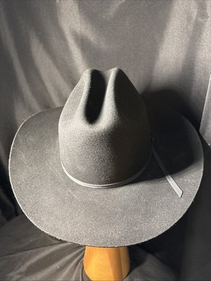 Express Riders Western 100% Wool Western Cowboy Black Hat  display picture 2