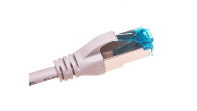Patchcord Patchkabel F/UTP Kat.5e grau 1m DK-1522-010 PREMIUM