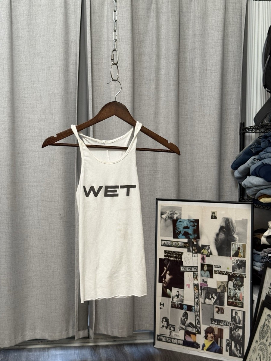 YZY / Mowalola Collab - “Wet” Sheer Tank Top - Kanye West - Yeezy