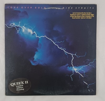 💿Dire Straits: Love Over Gold PROMO 1982 Warner Vinyl LP Record