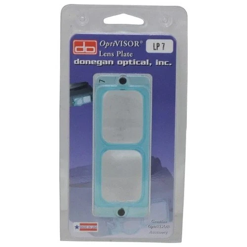 Donegan Optical OptiVisor LP7 Replacement Glass Lens Plate for Magnifier 2.75X