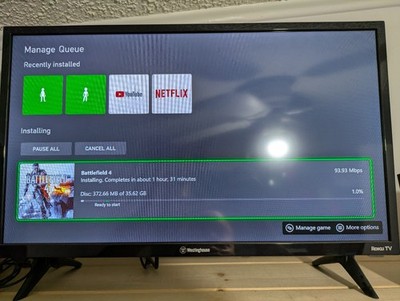 Microsoft Xbox One 1540 500GB Console Only - Tested and Working