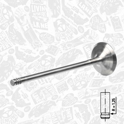 ET ENGINETEAM Auslassventil VE0042 für CORSA VECTRA J96 SAAB CC T98 OPEL Caravan
