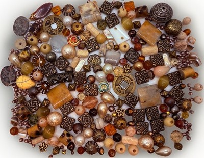 Mixed Variety Of Loose Beads