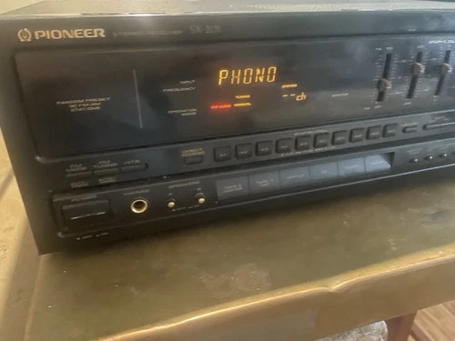 VTG Pioneer SX-201 Stereo Receiver Graphic Equalizer AM/FM TESTED WORKING