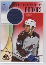 2024 Upper Deck SP Game Used Authentic Rookies Red Jersey Jason Polin #222 6o3