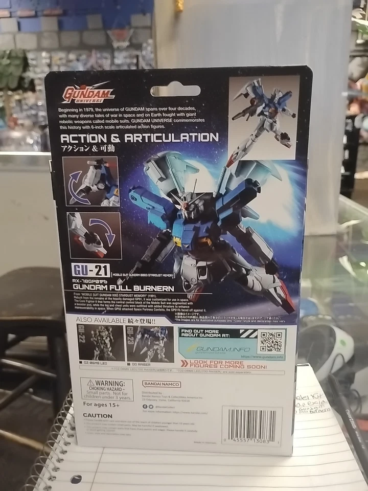 Quemador completo Ban Dai Gundam Universe RX-78GP01Fb Gundam Foto 3 de 4