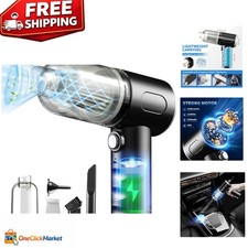 Cordless Electric Air Duster - 3-in-1 Vacuum Blower for PC Car Cleaning
