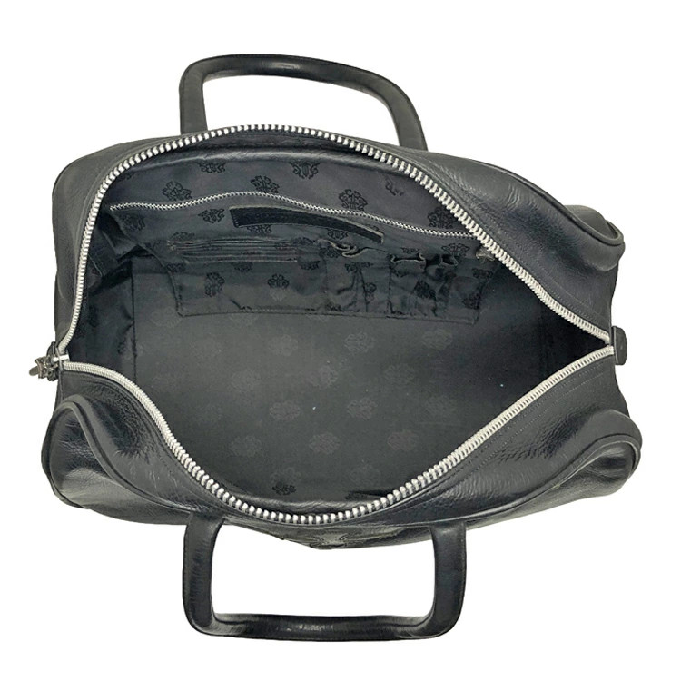 Chrome Hearts M MD Cemetery Cross Patch m Bag Handbag Medium V925 Sier Leather r thumbnail 17