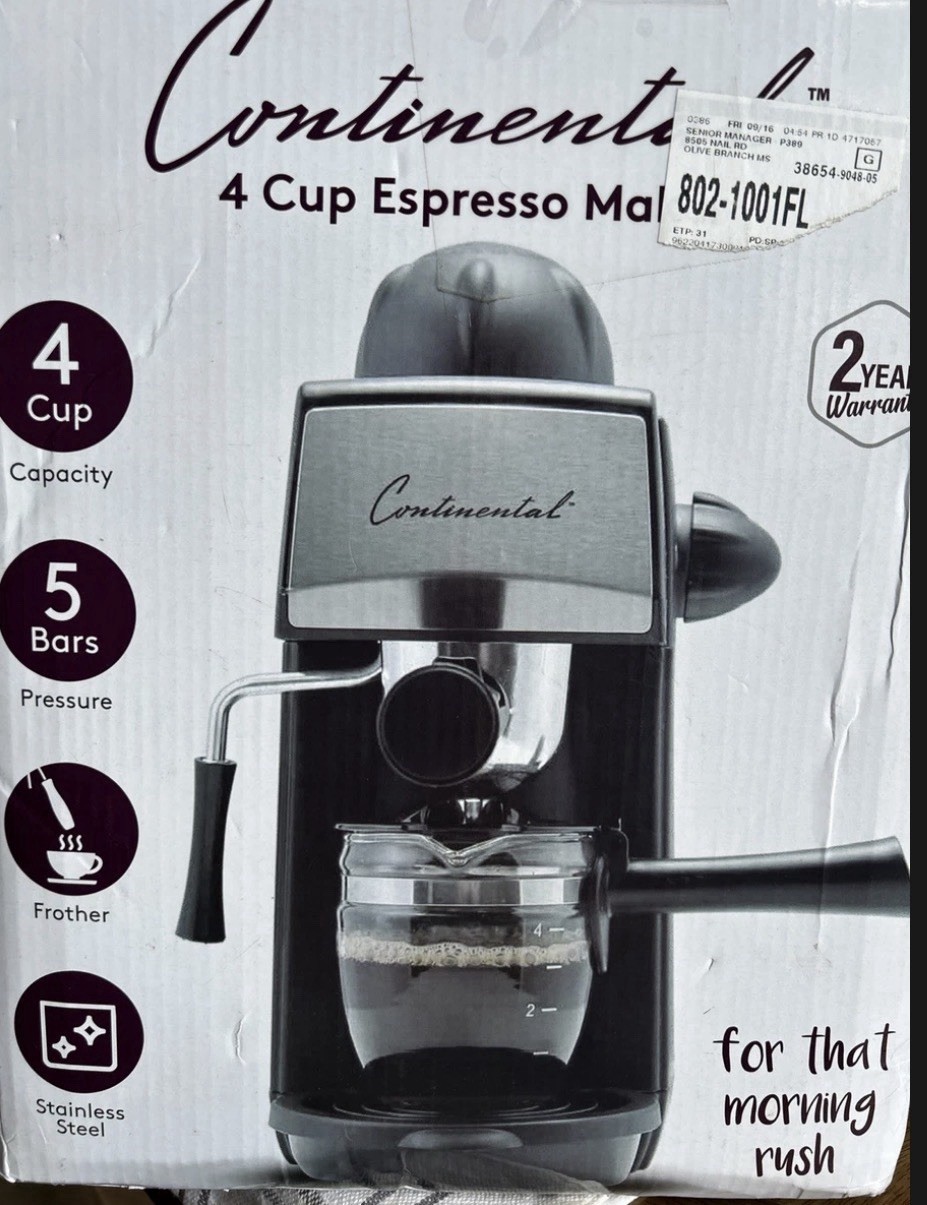 5-bar, 1 To 4-cup Black