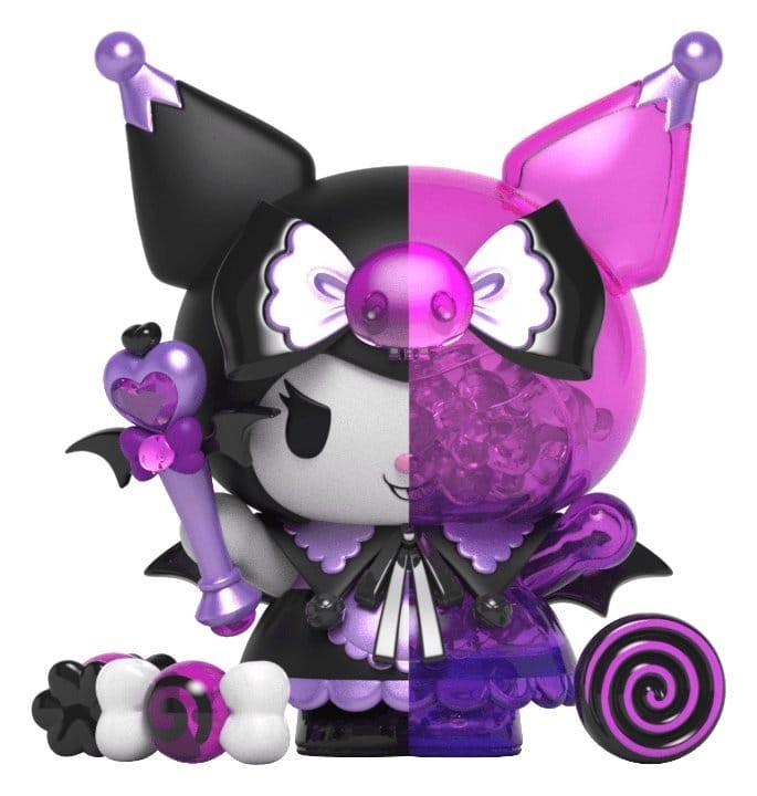 Figurine Sanrio Kandy Kuromi Spooky Fun en vinile de 15 cm pour collectionneur pop culture geek