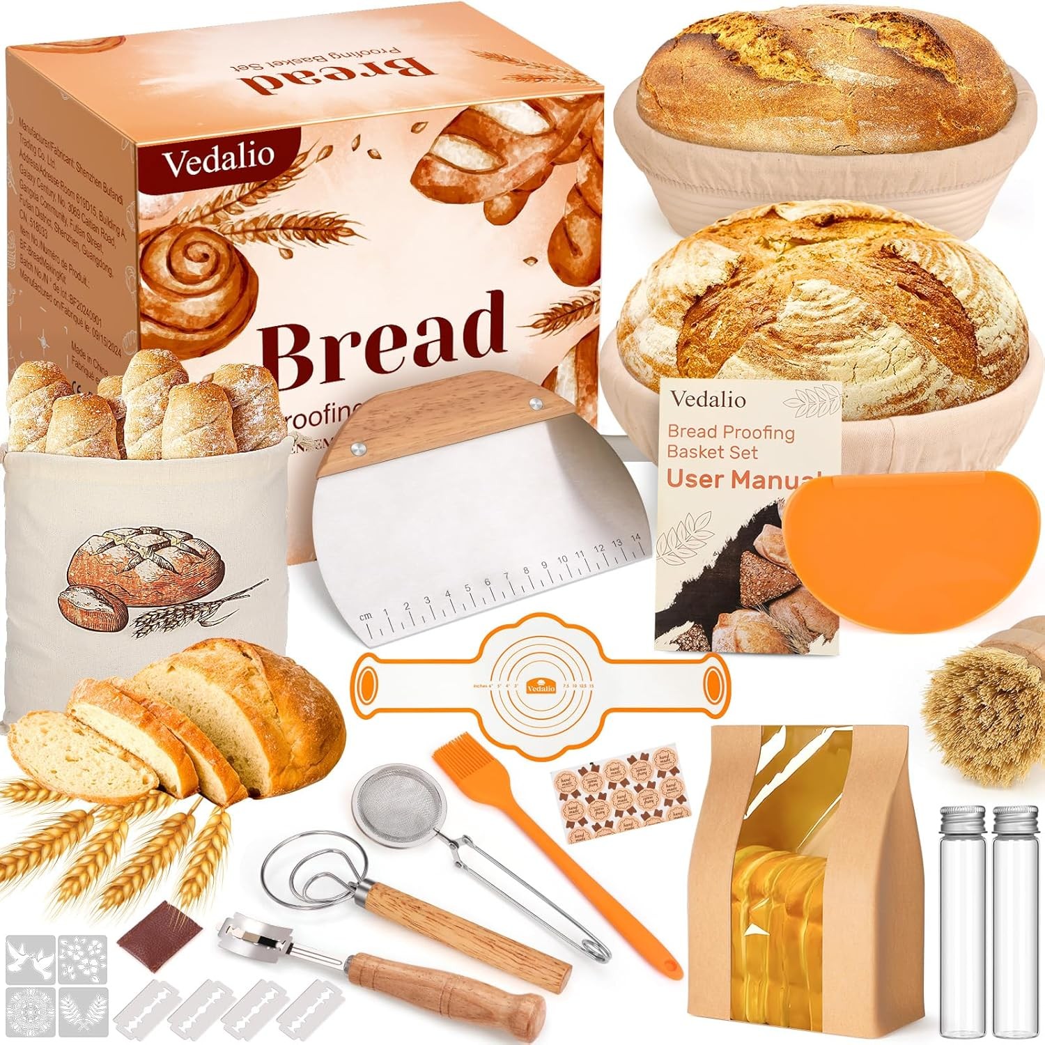Sourdough Starter Kit Sourdough Bread Baking Supplies Sourdough Kit Modern Home
