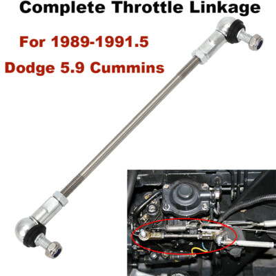 Complete Throttle Linkage For Dodge 5.9 Cummins 1989-1991.5 with VE Style Pump