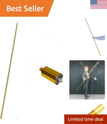 Professional Metal Appearing Cane with Video Tutorial - Stage Magic Tricks