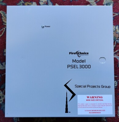 FIRST CHOICE MODEL NO. PSEL- 3000 (SP-1000 - PANIC DEVICE POWER CONTROLLER)